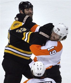 Flyers Bruins Hockey